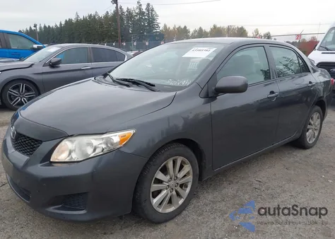 2009 Toyota Corolla Le z USA, uszkodzony, nr VIN 1NXBU40E79Z153928